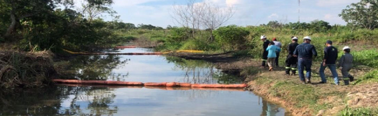 La ANLA realiza verificación a presunto derrame de crudo en Yondó, Antioquia