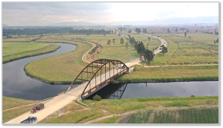 Panorámica del proyecto Avenida Longitudinal de Occidente tramo sur – ALO Sur