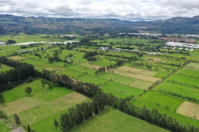 Panorámica del proyecto “Diagnóstico Ambiental de Alternativas –DAA del proyecto denominado “Conexión Férrea entre la Región Metropolitana Bogotá Cundinamarca y el Corredor Férreo Central.”- Tramo entre los Municipios de Nemocón - Fúquene, Cundinamarca”