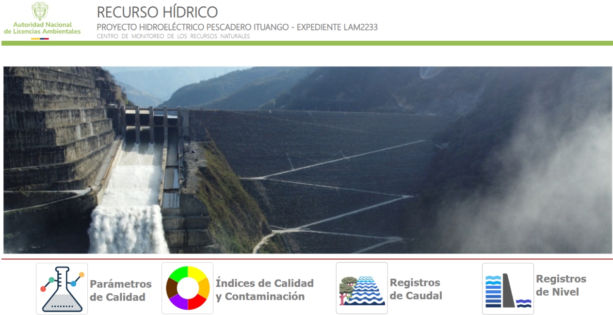 Imagen del tablero de control de Proyecto&nbsp;hidroeléctrico&nbsp;Pescadero&nbsp;Ituango