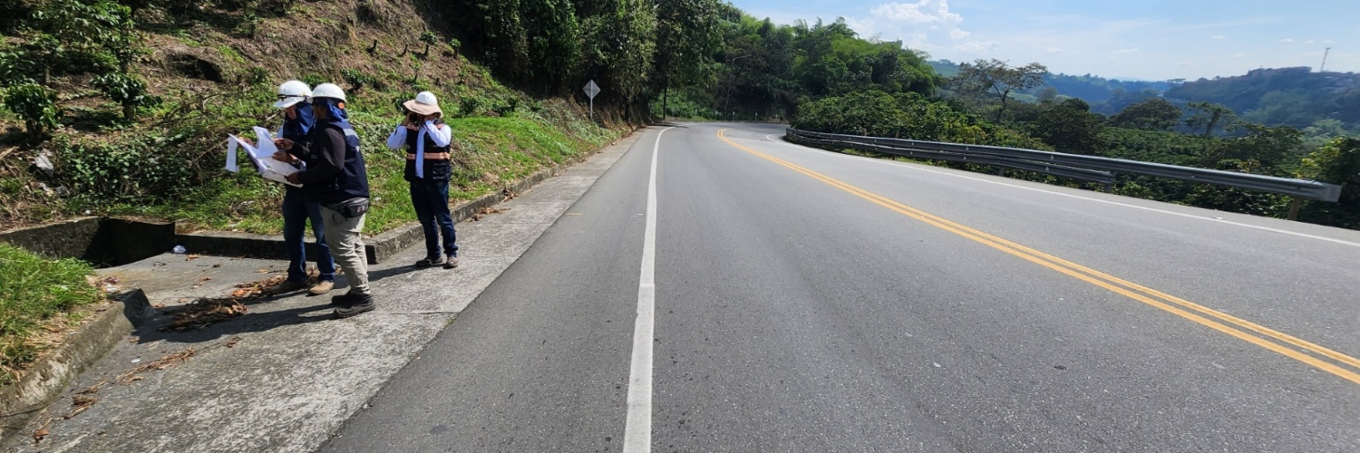 Imagen de la segunda calzada Armenia – La María – Calarcá,