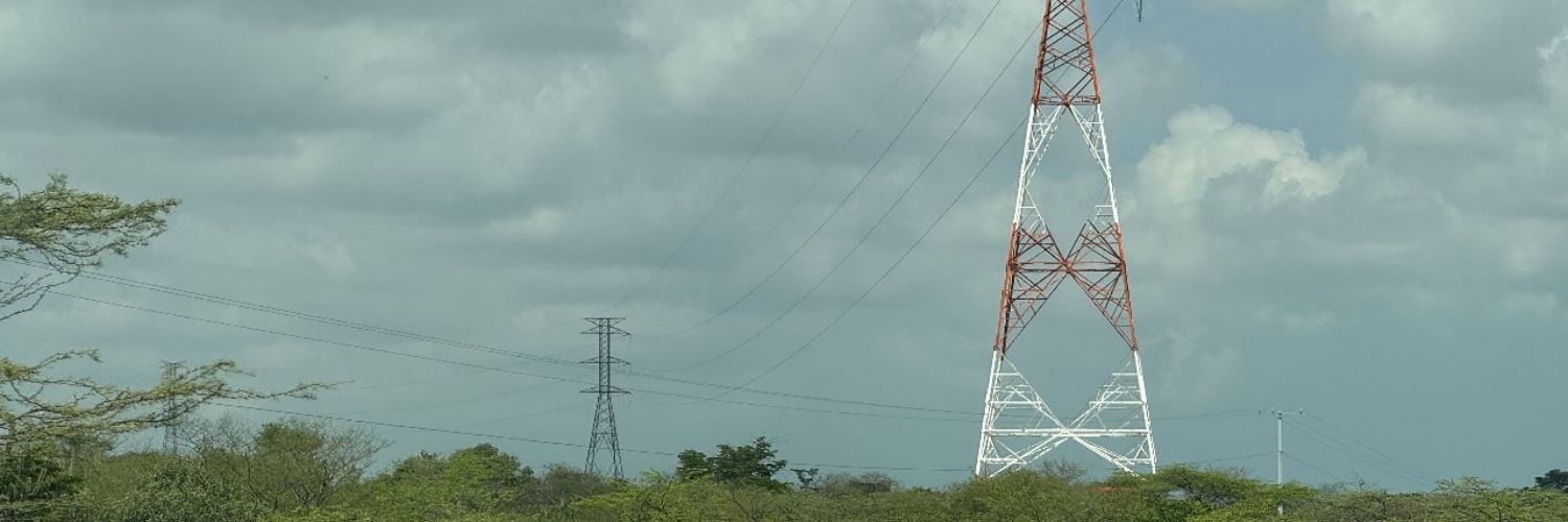 Imagen de referencia de torres de transmisión