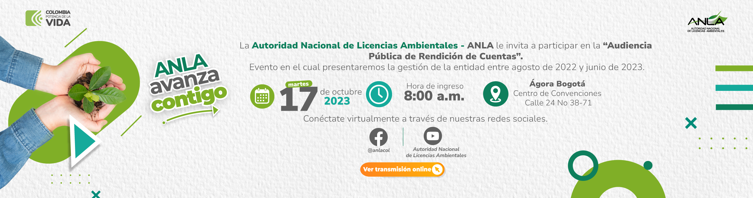 Imagen ilustrativa con Informacion la Audiencia de Rendición de Cuentas 