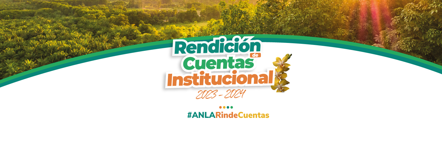 Banner de la Rendición de Cuentas Institucional - ANLA 2023-2024