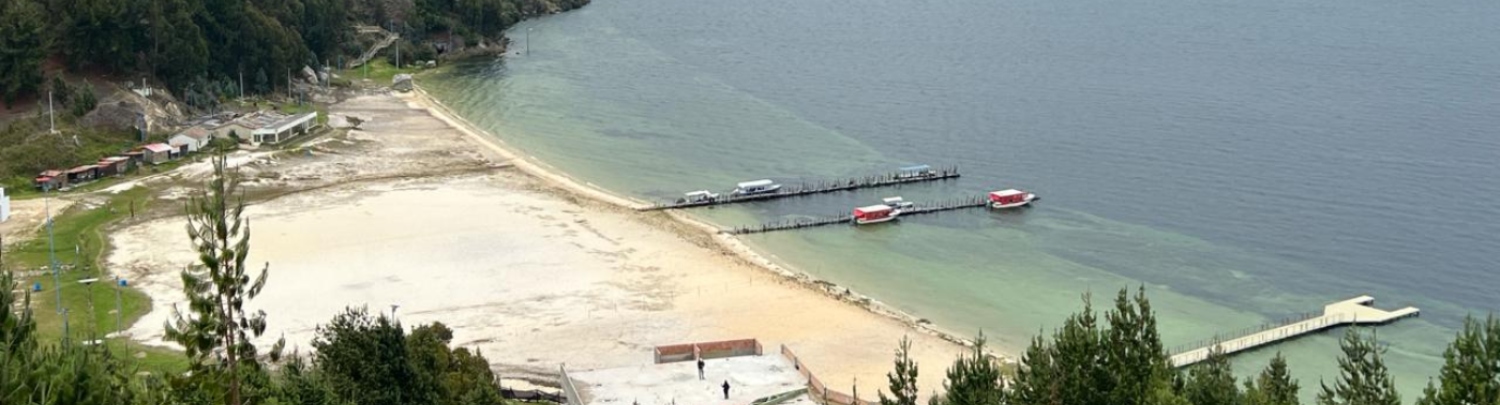 Imagen área de la zona del proyecto Playa Blanca