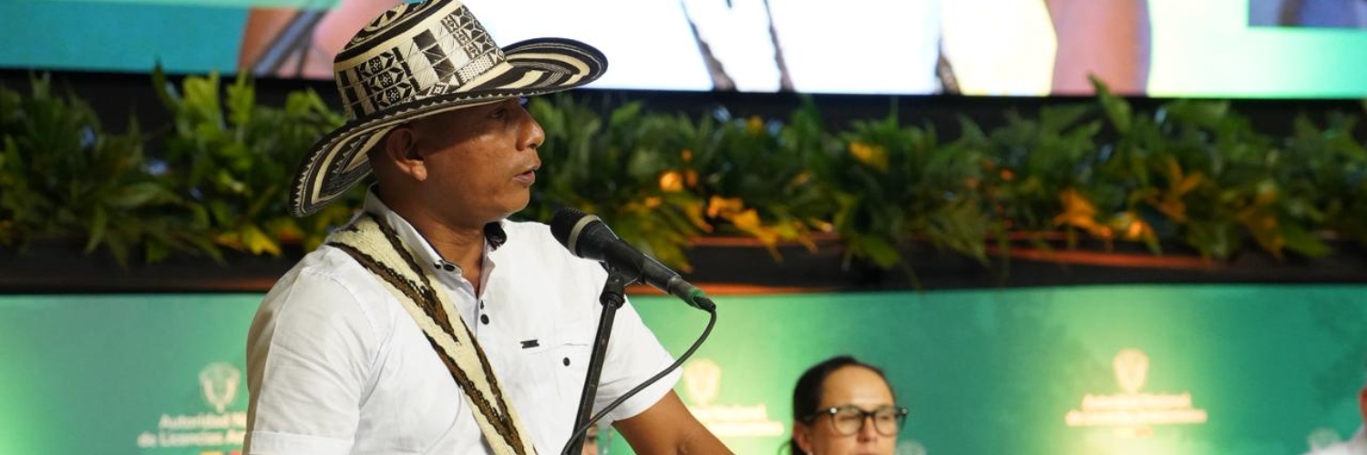 Imagen de ciudadano durante la Audiencia Pública Ambiental del proyecto SN15