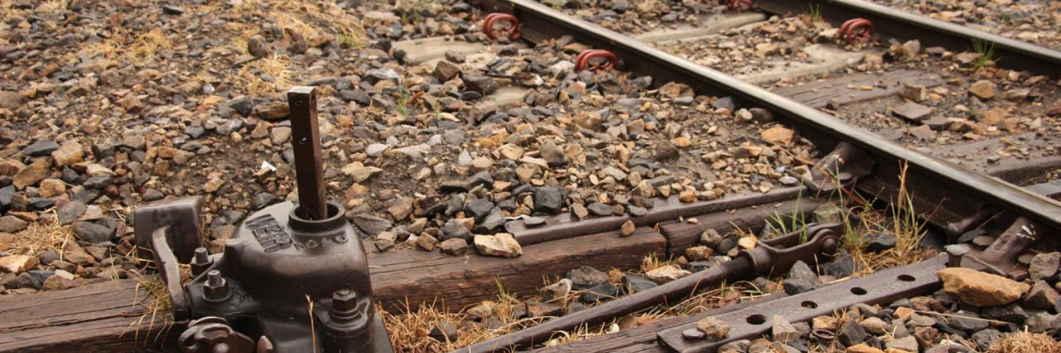 Imagen de carrilera del tren