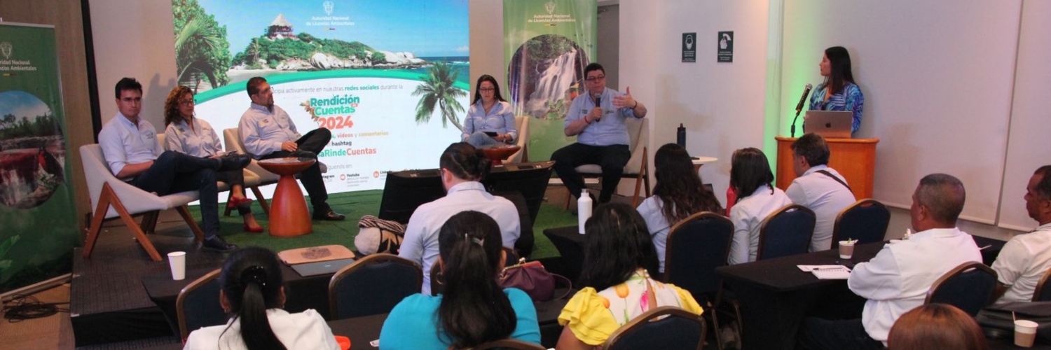 Imagen de la Espacio de Diálogo Territorial de Rendición de Cuentas de la ANLA en Magdalena